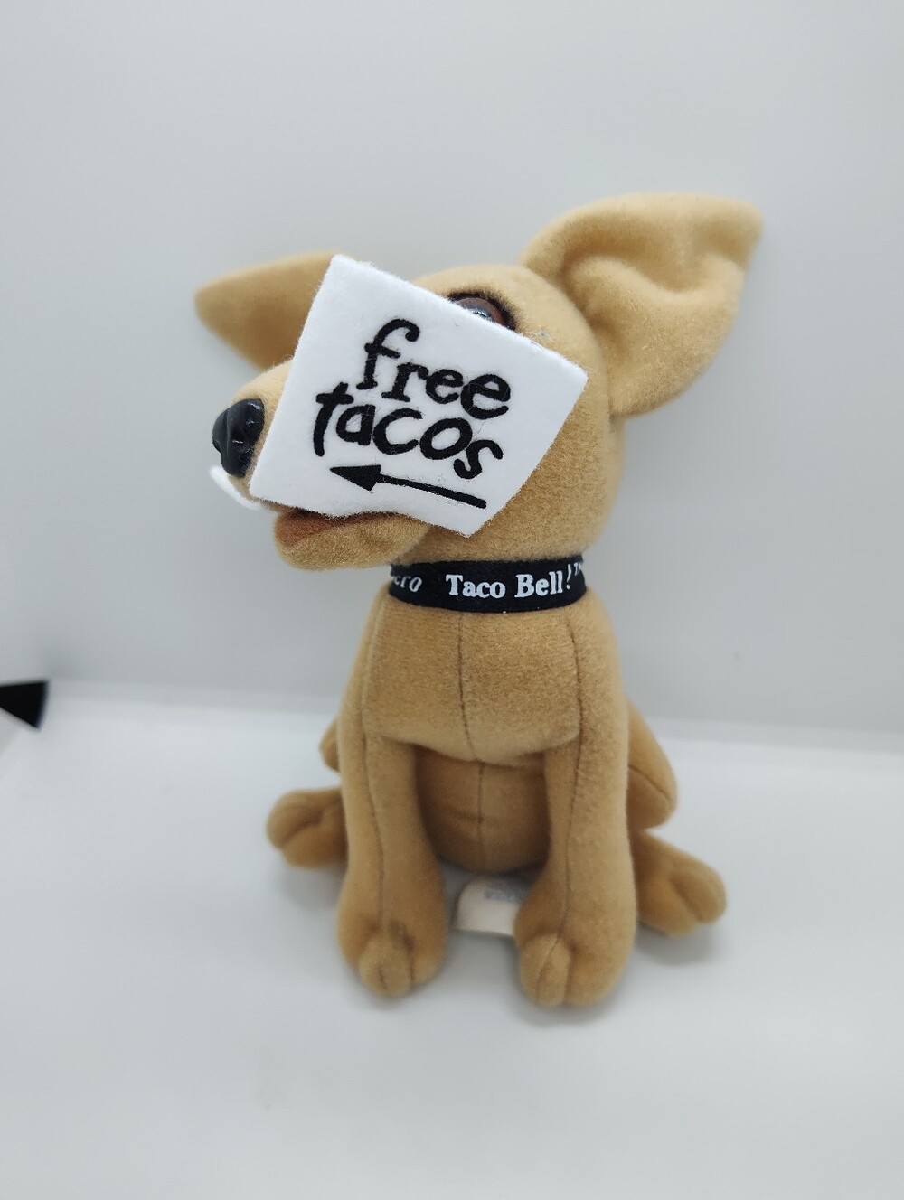 Taco bell Chihuahua  Here Lizard Lizard Plush  With Original Packaging